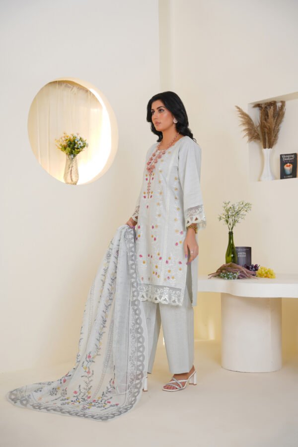 3-Piece Embroidered Dress (Article 1004) - Image 3