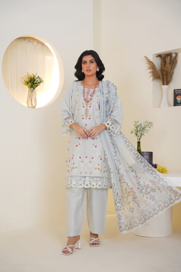 3-Piece Embroidered Dress (Article 1004)