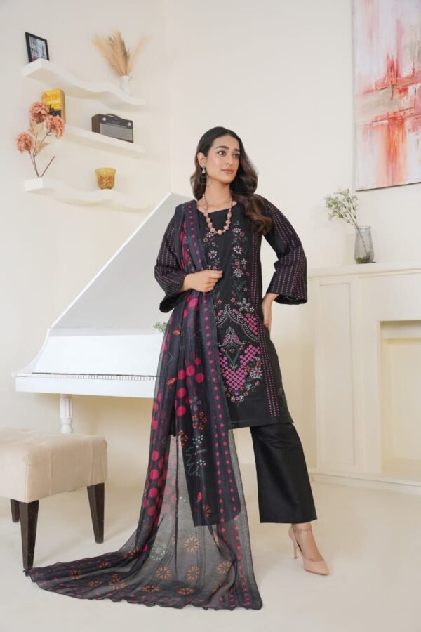3-Piece Embroidered Dress (Article 1001) - Image 4