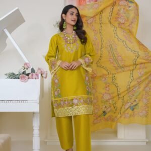 3-Piece Embroidered Dress (Article 1003)