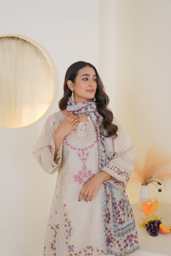 3-Piece Embroidered Dress (Article 1002) - Image 7