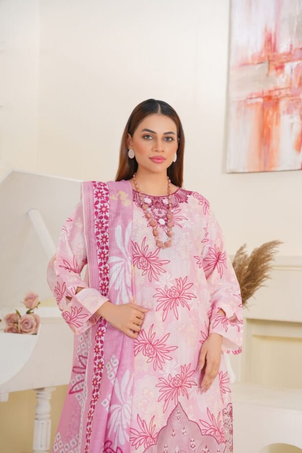 3-Piece Embroidered Dress (Article 1007) - Image 6