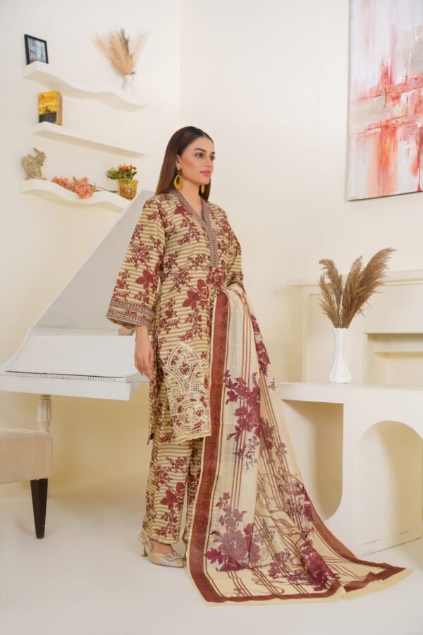 3-Piece Embroidered Dress (Article 1008) - Image 6
