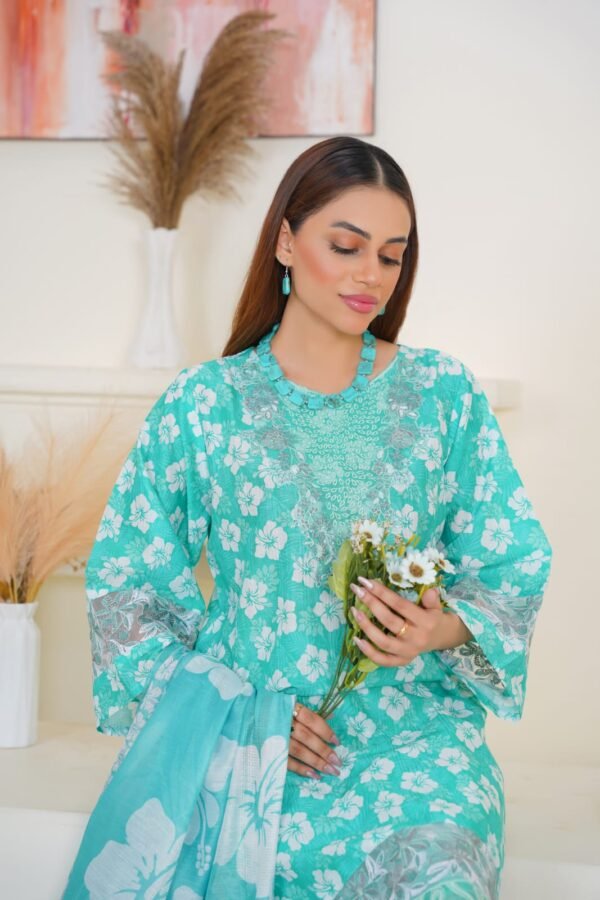 3-Piece Embroidered Dress (Article 1009) - Image 6