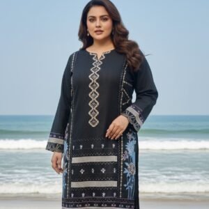 Eid Collection 2026 (3-Piece Embroidered Dress)