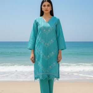 Eid Collection 2026 (3-Piece Embroidered Dress)