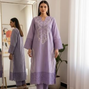 Eid Collection 2026 (3-Piece Embroidered Dress)