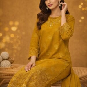 Eid Collection 2026 (3-Piece Embroidered Dress)