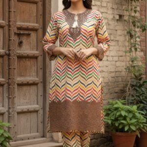Eid Collection 2026 (3-Piece Embroidered Dress)
