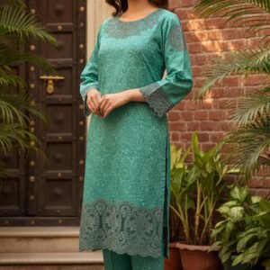 Eid Collection 2026 (3-Piece Embroidered Dress)