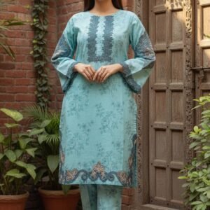 Eid Collection 2026 (3-Piece Embroidered Dress)